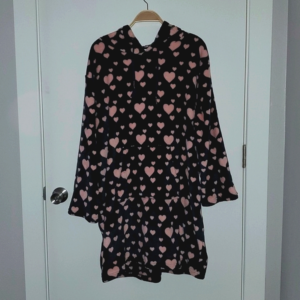 Wildfox Plush Hooded Lounger Size L/XL